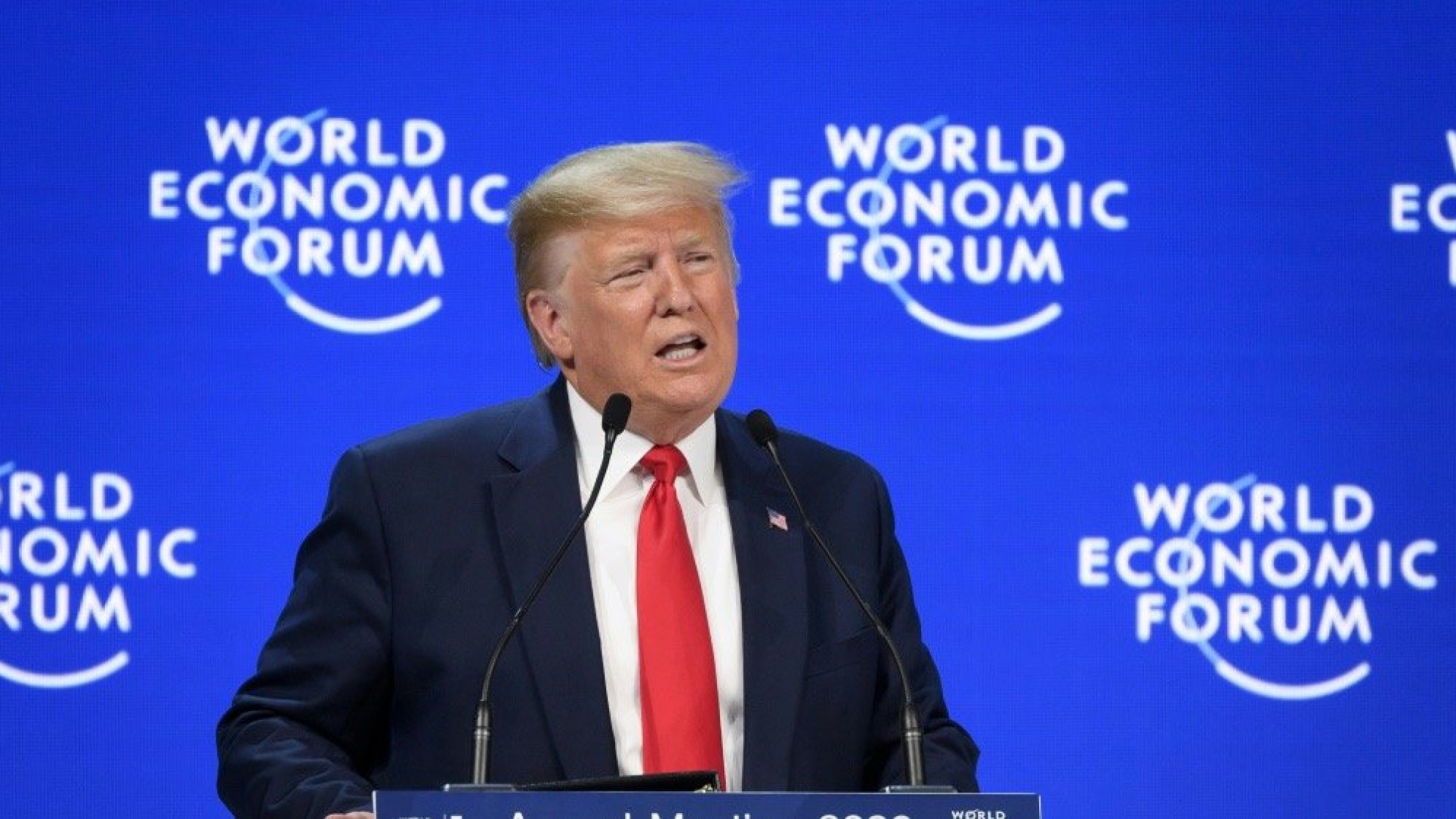 Trump proclama la Edad de Oro de Estados Unidos en Davos